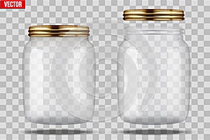 Set of Glass Jars for canning