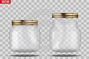 Set of Glass Jars for canning