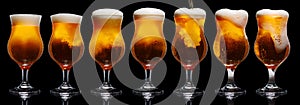 Set of Glasses of Beer