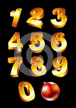 Set of golden numbers