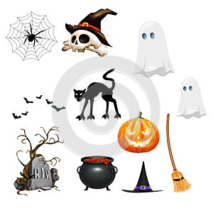 Set of Halloween Clipart