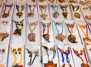 Set of handcrafted jewelry by Rajasthani Artists