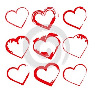 Set hearts, Valentine's day promotions