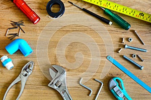 Set of home manual tools