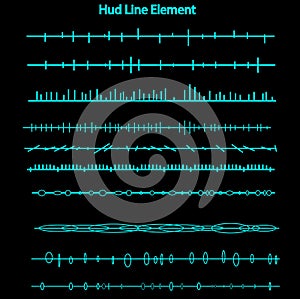 Set of hud line elements,Futuristic Sci Fi Modern User Interface Set.hud line elements,head up display,hud elements photo