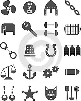 Set of icons