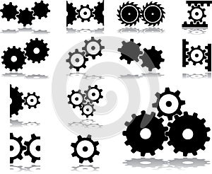 Set icons - 31. Gears