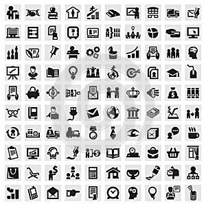 Set of icons. business