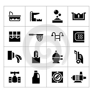 Set icons of pool