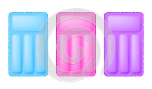 Set of Inflatable Pool Float Mattresses