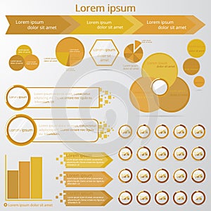 Set of infographic elements