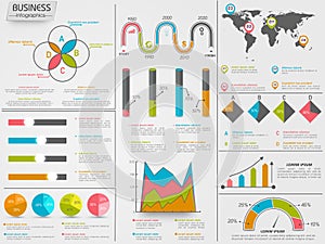 Set of Infographic elements.