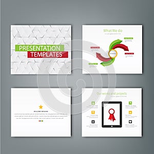 Set of infographic Presentation Template