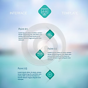 Set of infographic template layouts. Flow chart