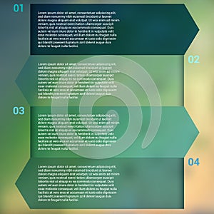 Set of infographic template layouts. Flow chart