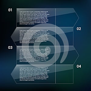 Set of infographic template layouts. Flow chart