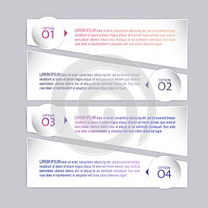 Set of infographic templates