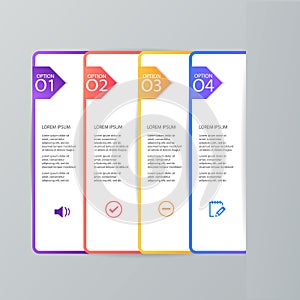 Set of infographic templates