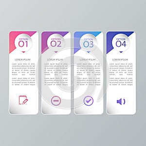 Set of infographic templates