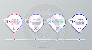 Set of infographic templates