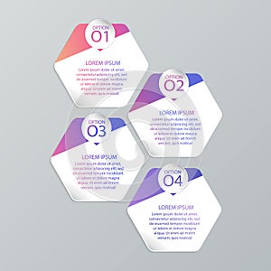 Set of infographic templates