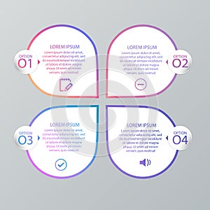 Set of infographic templates