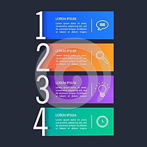 Set of infographic templates