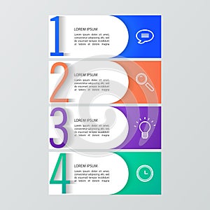 Set of infographic templates