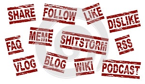 Set internet buzzwords