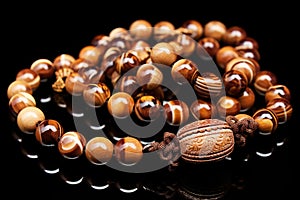 a set of islamic prayer beads