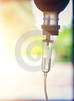 Set iv fluid intravenous drop saline drip hospita