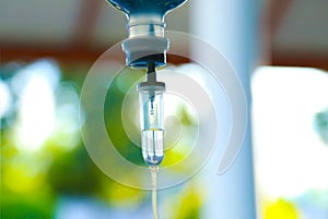 Set iv fluid intravenous drop saline drip hospital