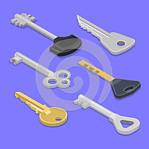 A set of keys