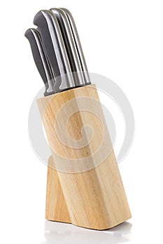 Set of kitchen knifes