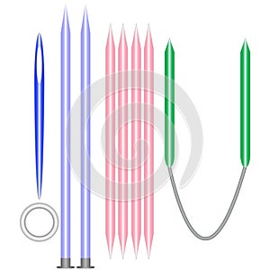 Set of Knitting Tools