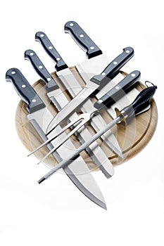 Set of knives