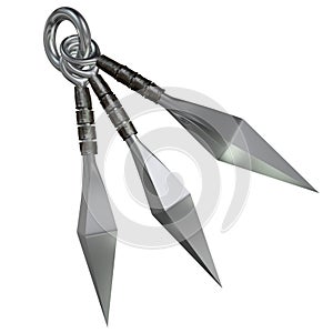 Set of kunai