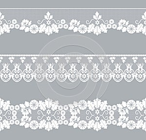 Set lace borders