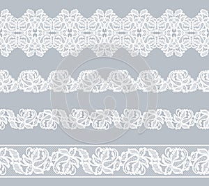Set lace borders