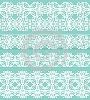 Set lace borders