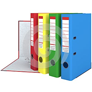 Set large office folders