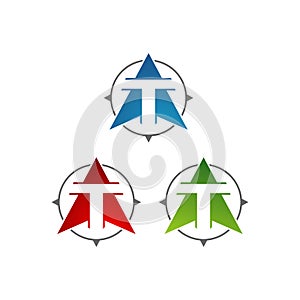 set of Letter T Logos  Modern T logo design logo vector inspirations