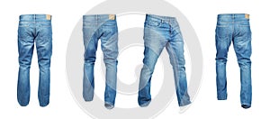 Set of light empty denim pants