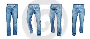 Set of light empty denim pants