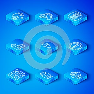 Set line NFT blockchain technology, Ethereum ETH, Cyber security, Digital crypto art, Binary code, exchange and icon
