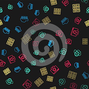 Set line Password protection, Cloud and shield, Server, Data, Web Hosting and Secure your site with HTTPS, SSL on