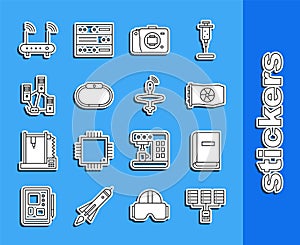 Set line Server, Data, Web Hosting, User manual, Video graphic card, Mirrorless camera, Smartwatch, Computer network