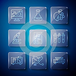 Set line Spectrometer, Prosthesis hand, Electronic scales, Biological structure, Clinical record, Microscope, Genetic