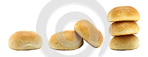 Set of Loafs, isolated on transparent background, food concept photo