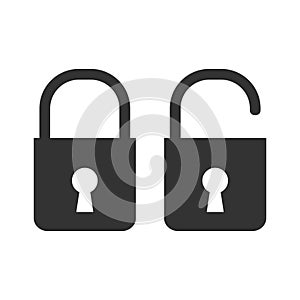set of lock icons
